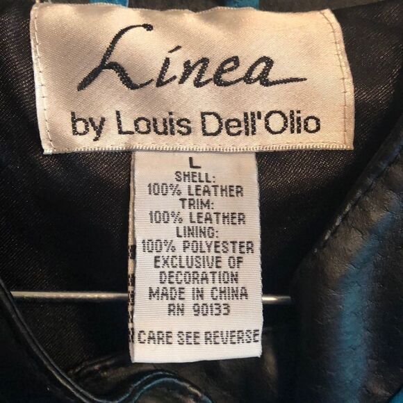 Linea by Louis Dell’Olio suede jacket sz L - Picture 2 of 5